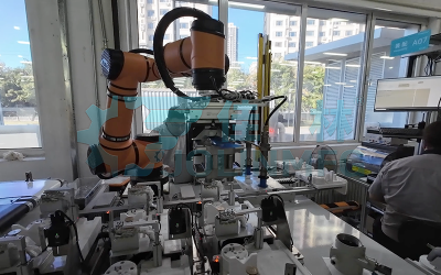 視覺機器人自動上下料工作站 / 視覺檢測工作站